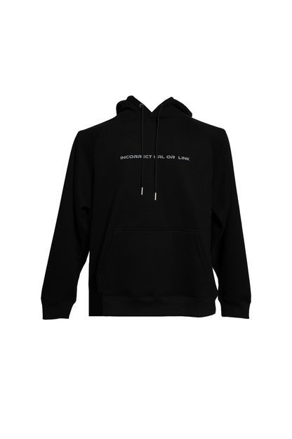 ''Incorrect URL or Link'' - Hoodie Black