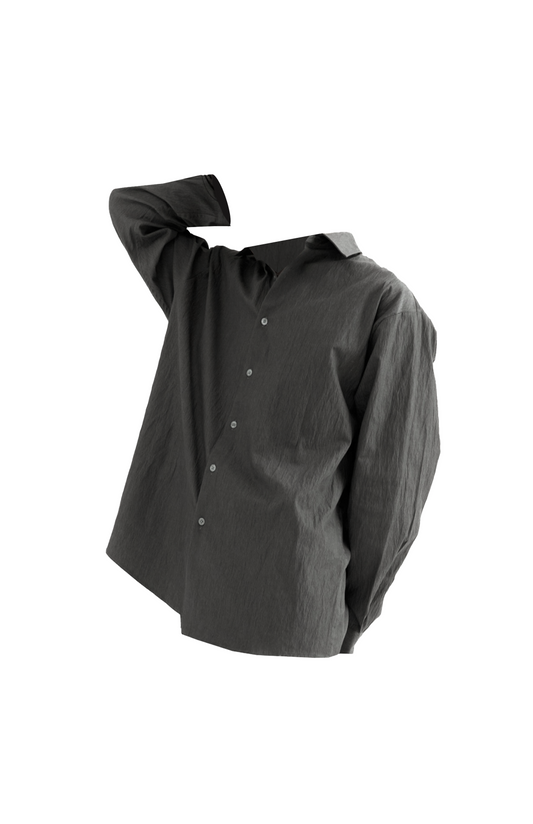 Wrinkled Shirt - Black