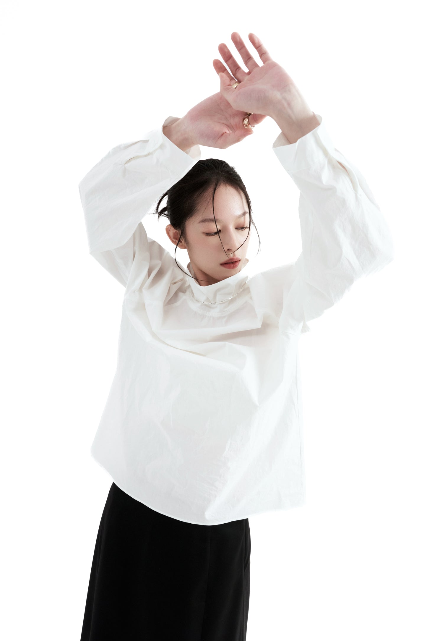 Air Turtleneck Shirt - White