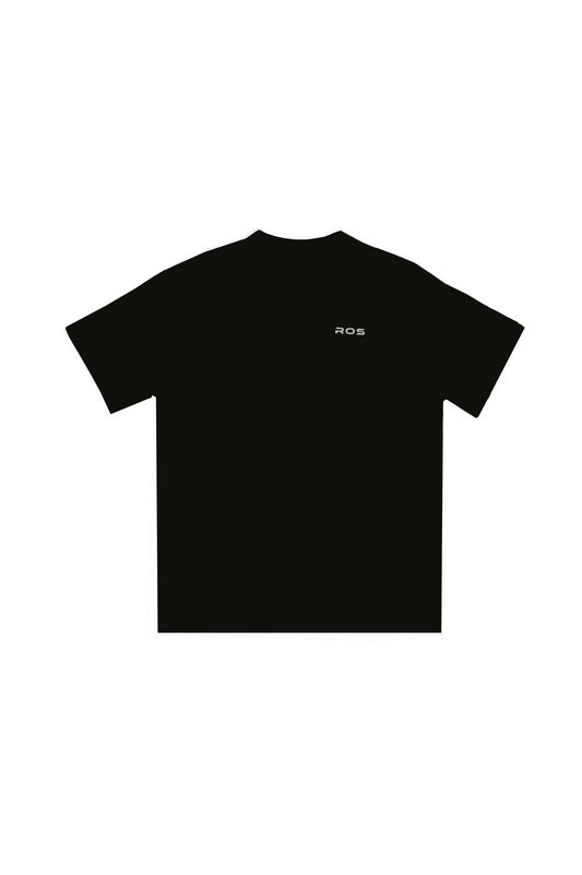 3cm Neckline T-Shirt - Black